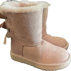 UGG BAILEY BOW II BOOT T10 ROSE